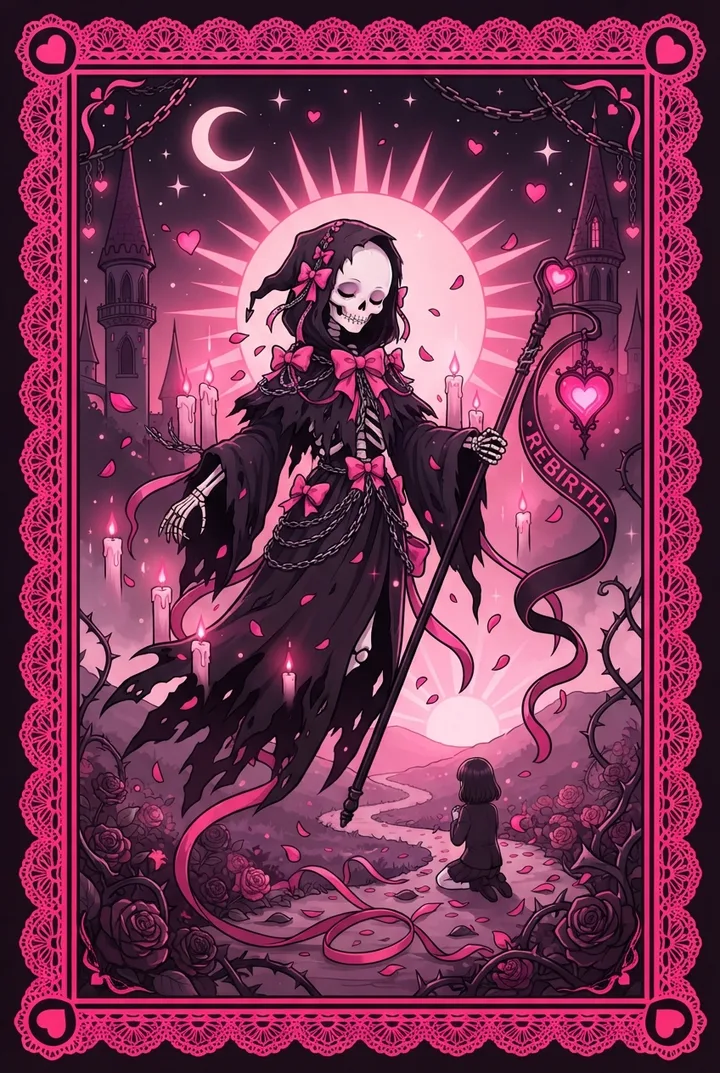 죽음 Death 타로 카드