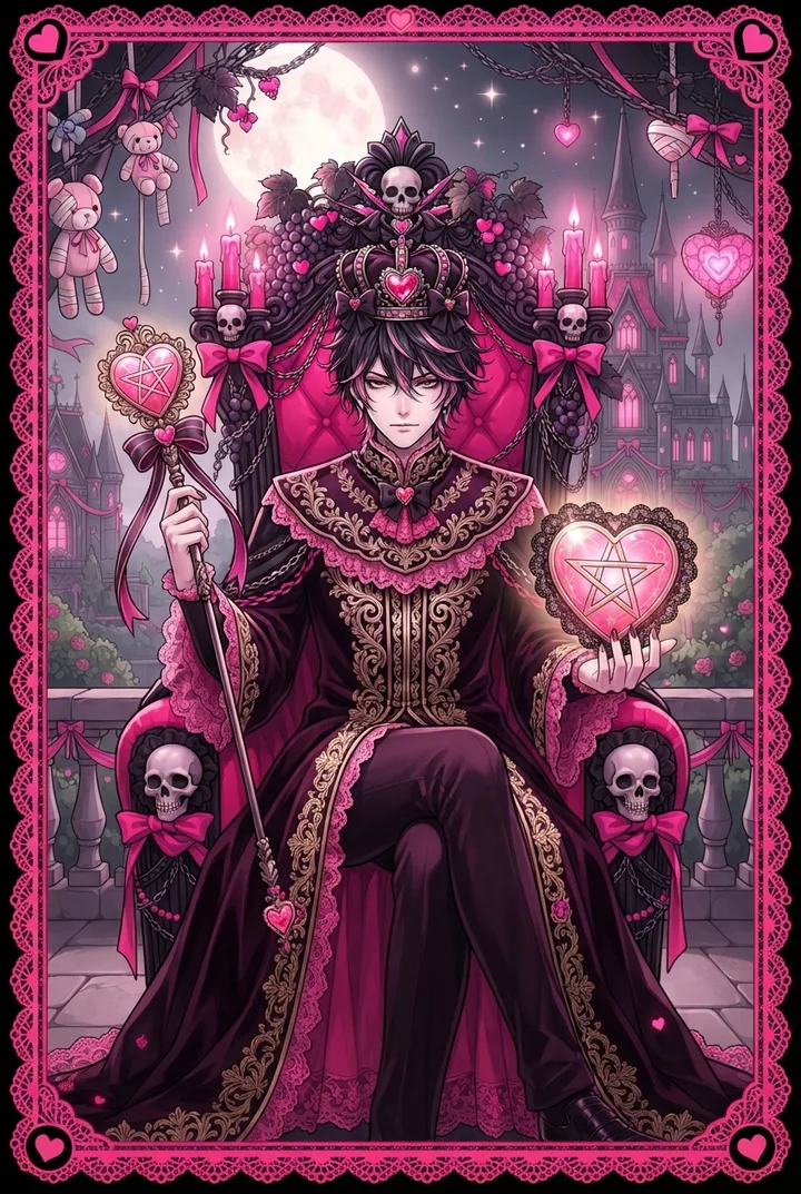 펜타클 킹 King of Pentacles 타로 카드