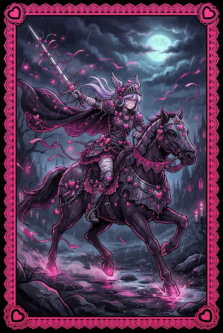 소드 나이트 Knight of Swords 타로 카드